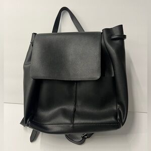 Zara Womens black backpack